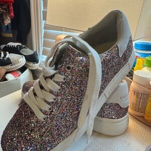 Kate Spade Glitter Sneakers